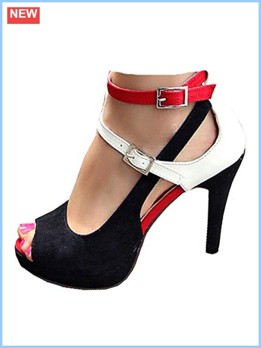 Strappy Ankle Strap High Heel Dress Sandals Summer Comfort